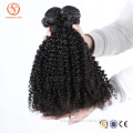 Factory price unprocessed virgin remy brazillian 7a afro kinky curly hair
